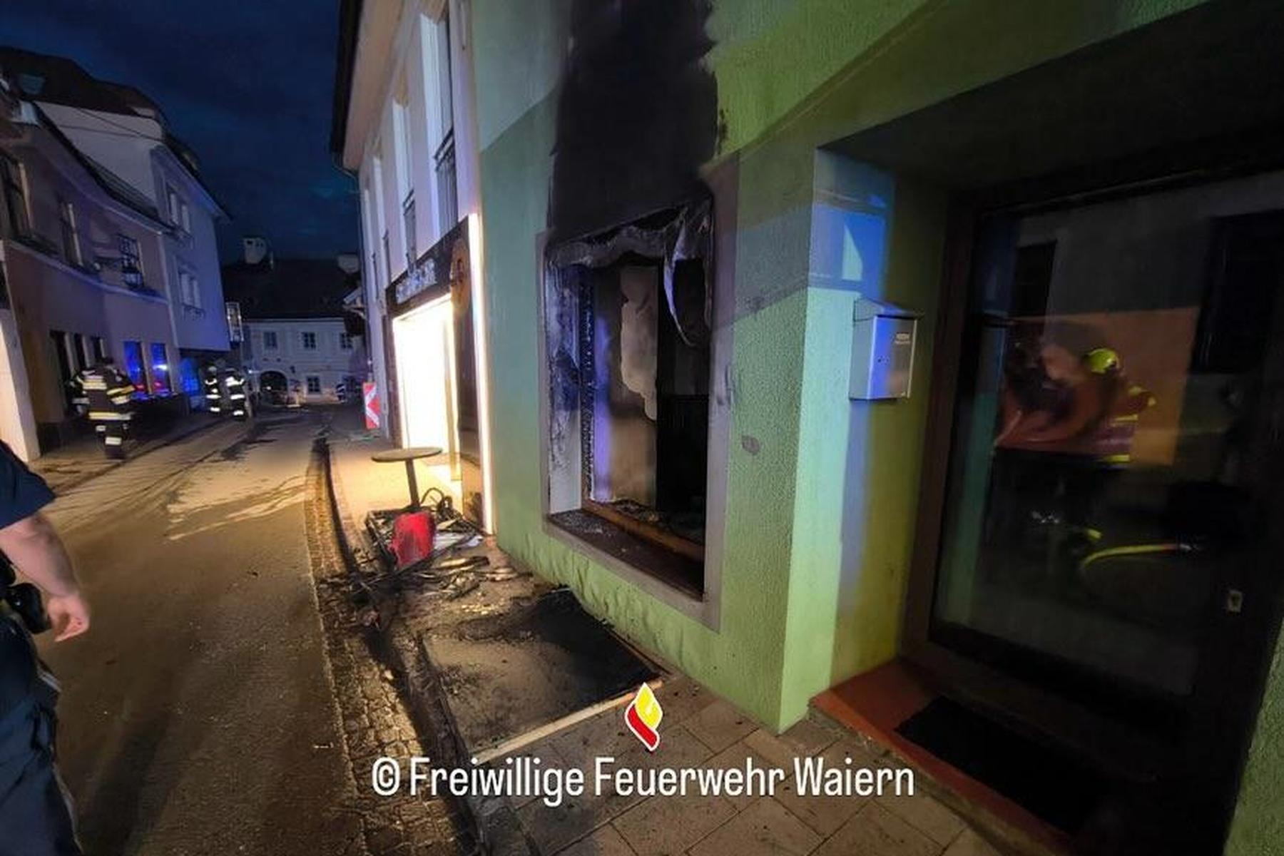 Kärnten: Ermittlungen wegen Brandursache: Vereinslokal brannte völlig aus