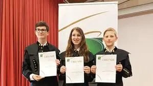 Alexander, Selina und Tobias Umundum