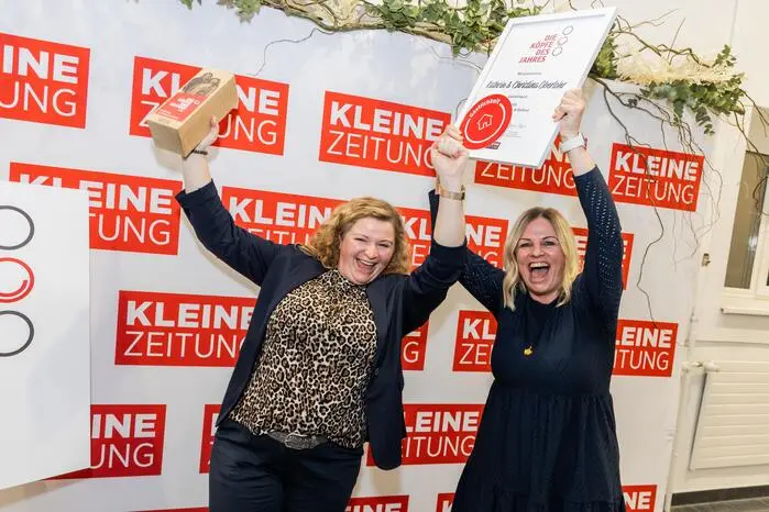 Siegerinnen der Kategorie Gastlichkeit: Kathrin und Christina Oberlohr