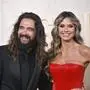 L-R Tom Kaulitz and Heidi Klum arrive for the 81st annual Golden Globe Awards at the Beverly Hilton in Beverly Hills, California on Sunday, January 7, 2024. PUBLICATIONxINxGERxSUIxAUTxHUNxONLY LAP202401070268 CHRISxCHEW
