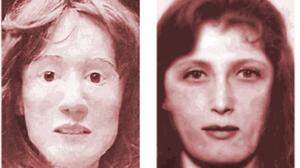 Mittels Gesichtsrekonstruktion versuchte man die Identität des Opfers festzustellen.