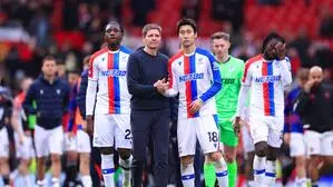 Oliver Glasner nach dem 1:2 gegen Manchester United