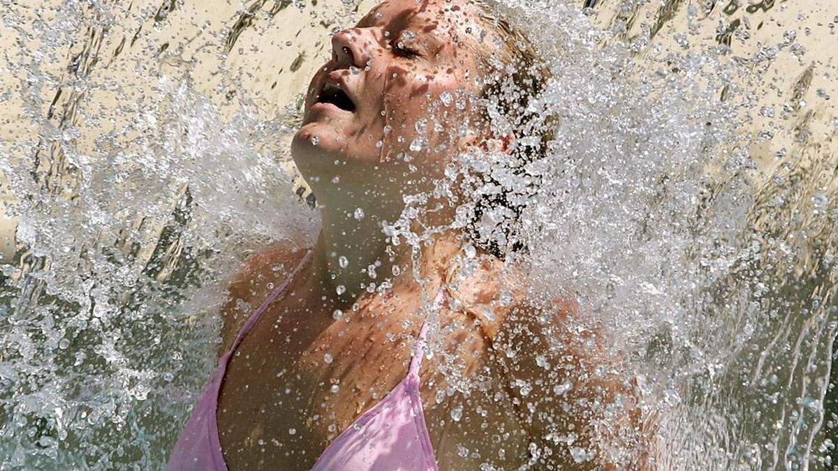 Abkühlung im Wasser: Heute könnte Osttirol der  bisher heißeste Tag des Jahres blühen