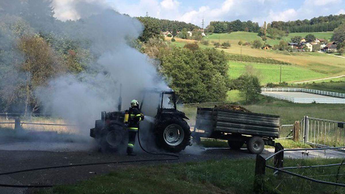 Die Feuerwehr Buch-Geiseldorf war mit sieben Mann im Einsatz