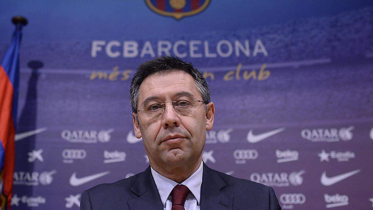 Barcelona-Präsident Josep Maria Bartomeu