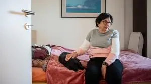 Erika Haider, Betreutes Wohnen Aigner-Rollett-Allee 16a, 8010 Graz, am 18.10. 2025.