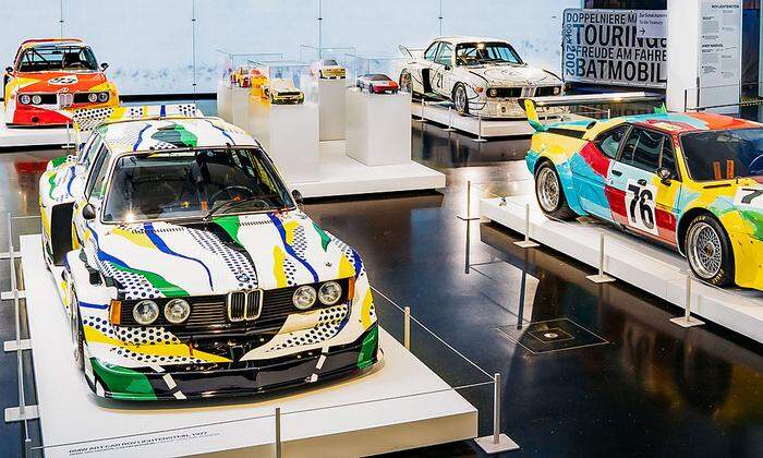 BMW Art Cars von Alexander Calder, Roy Lichtenstein, Frank Stella und Andy Warhol