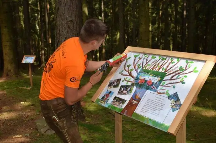 Die Idee dahinter war, das Wandern für Schüler, aber auch für Ältere interessanter zu machen.