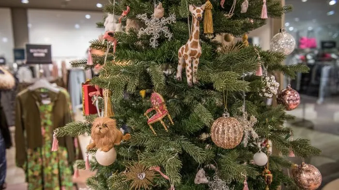 Farben: Trendbewusste Christbaumschmücker setzen heuer auf die Farbkombination Champagner und Roségold, aber auch Gold und Silber dürfen am Baum gemeinsam glänzen.  