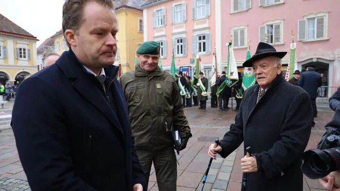 Zahlreiche Ehrengäste nahmen an der Angelobungsfeier teil.
