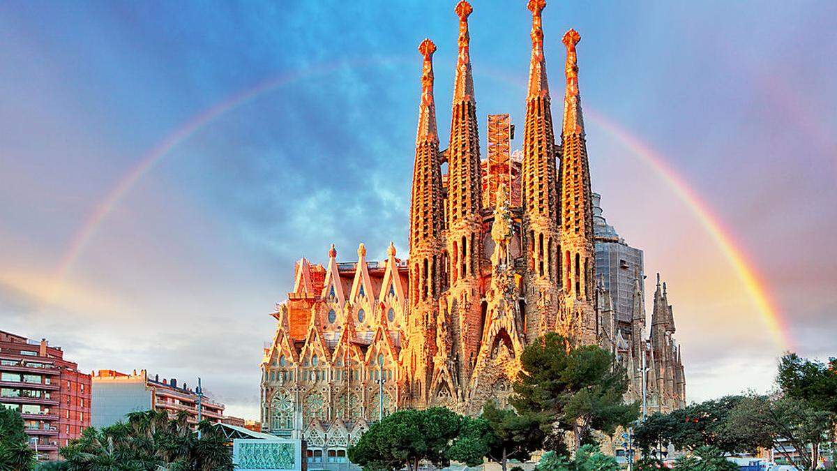 Die Sagrada Familia in Barcelona