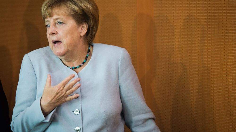 Angela Merkel steht zu ihren Entscheidungen