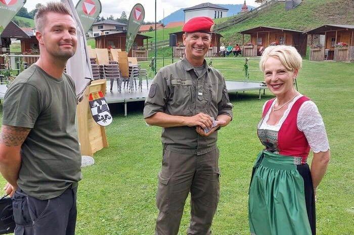 Bürgermeisterin Lydia Künstner-Stöckl nahm die Begrüßung der Ehrengäste und Gäste vor. 