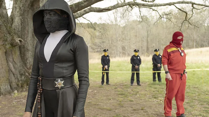 Regina King in "The Watchmen"