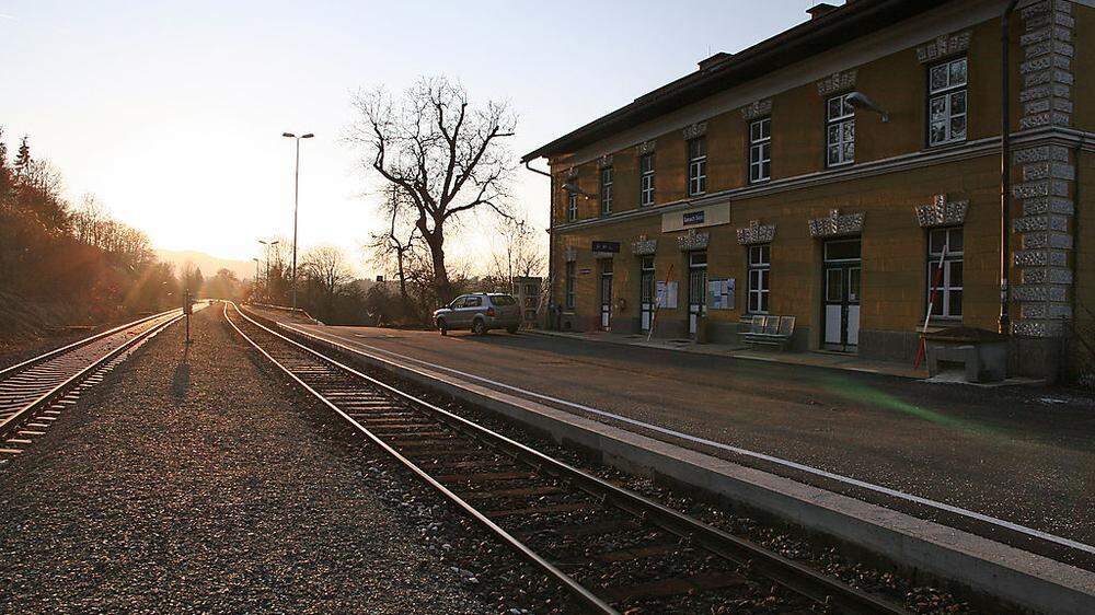 Die Auflassung des Bahnhofes Tainach-Stein würde die Tourismusgemeinde St. Kanzian am Klopeiner See empfindlich treffen