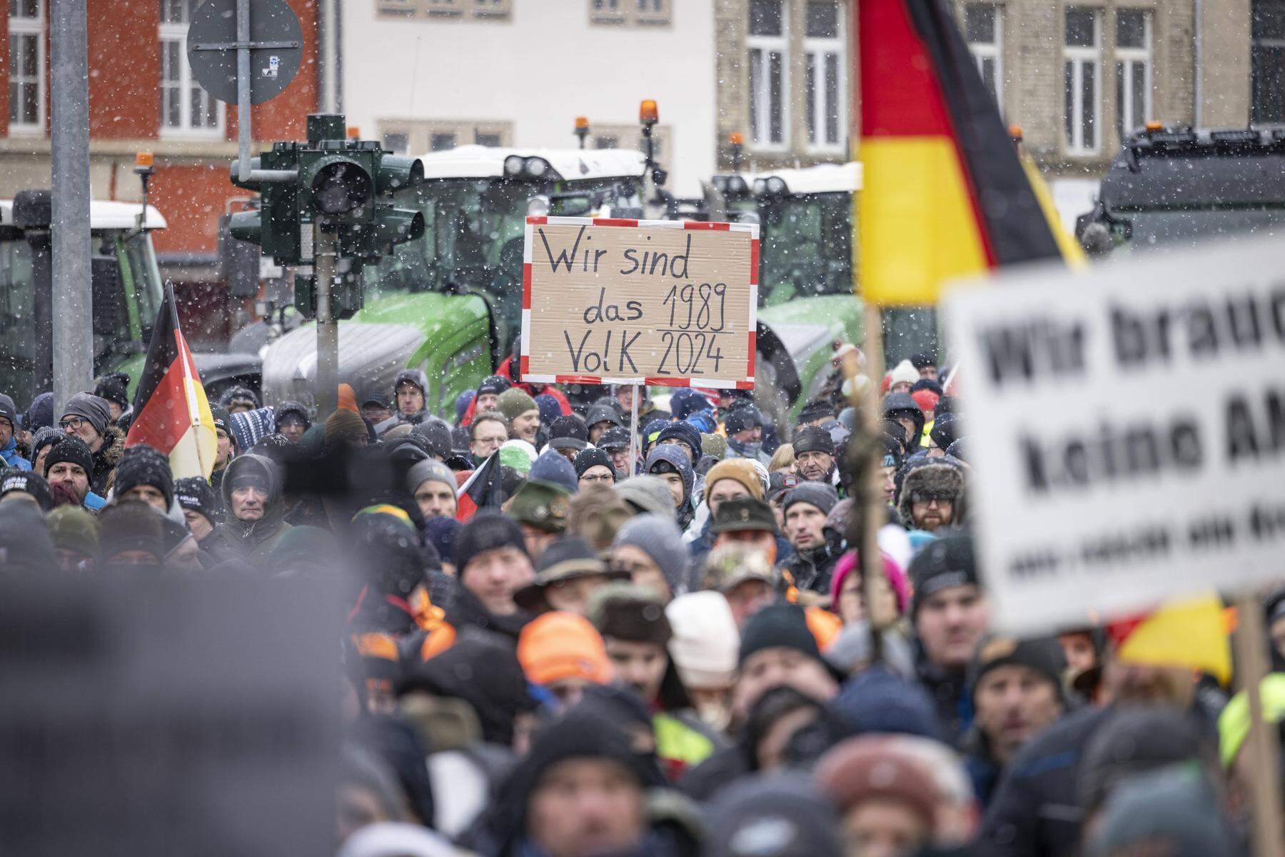 Proteste der Bauern | Deutschland sucht nach Halt und findet innere Unordnung