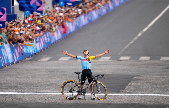 Remco Evenepoel holte sich das Double