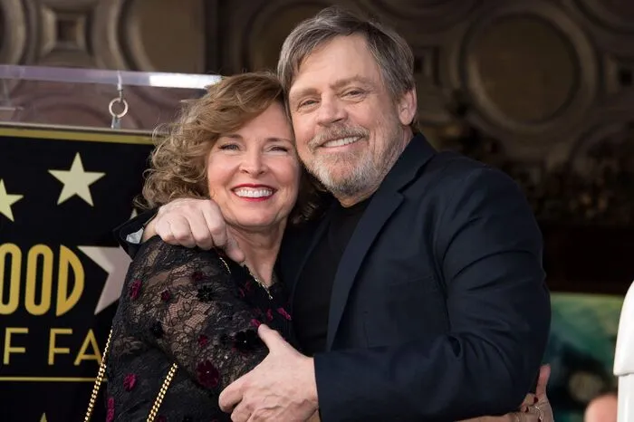 Mark Hamill mit seiner Frau Marilou York.