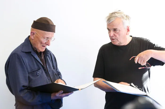 Bodo Hell und Erwin Rehling,...
