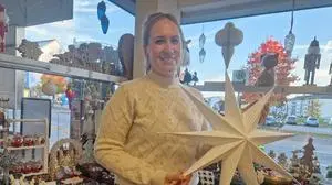 Michaela Binder in Bärnbach ist schon in Weihnachtsstimmung 