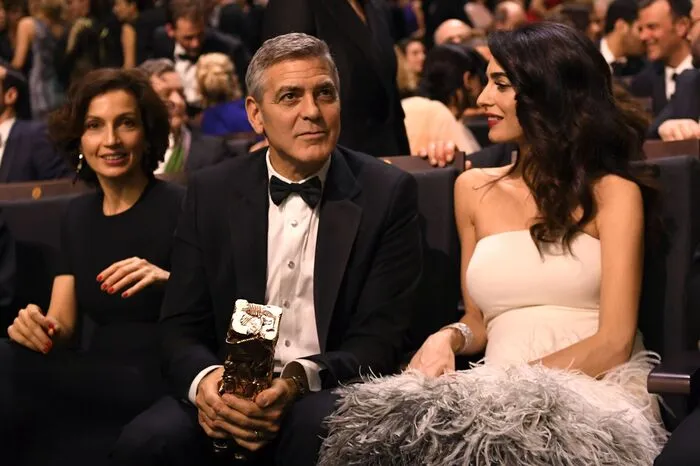 Und wohl auch das am häufigsten geknipste Motiv der Cesar-Gala.