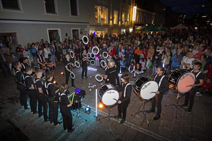 Die „Lange Nacht der Blasmusik“ am Donnerstag zieht jedes Jahr viele Besucher an