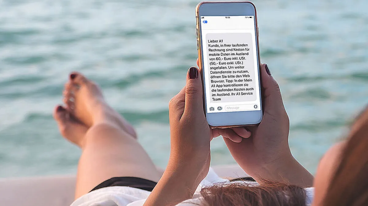 Böse Überraschung: Im Urlaub erhöhte sich die Handyrechnung um satte 60 Euro