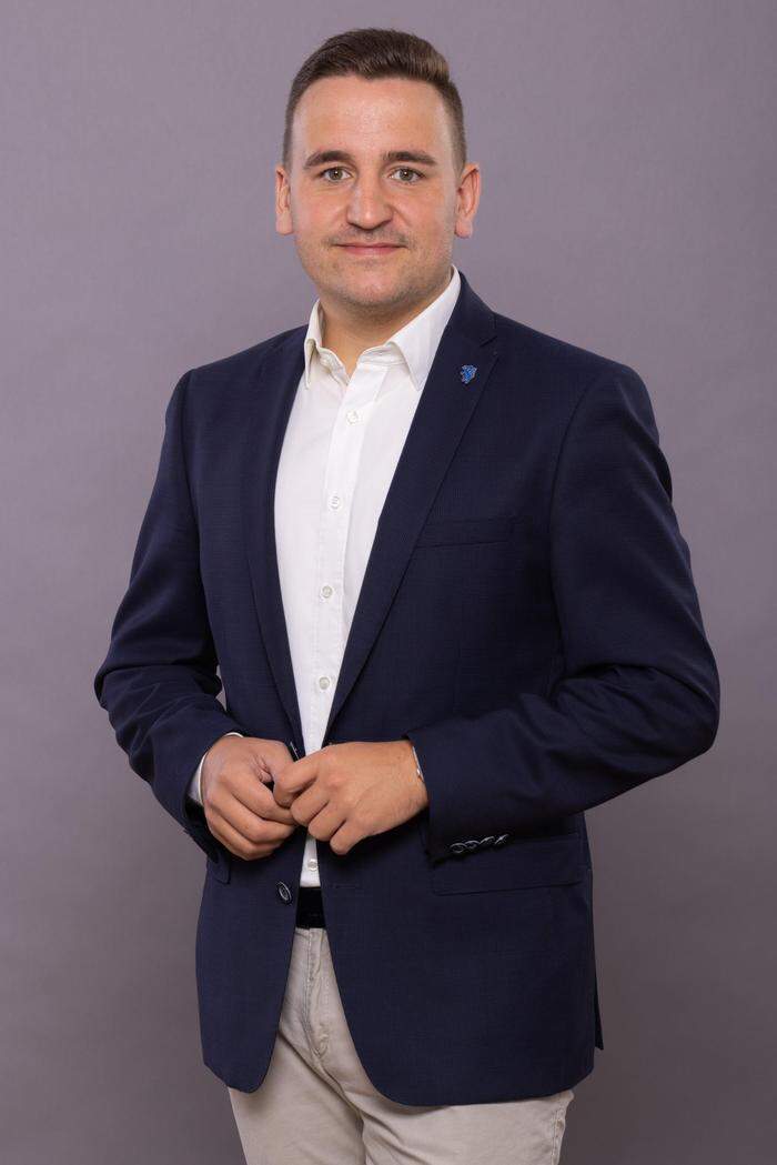Der FPÖ-Bezirksparteiobmann aus der Südoststeiermark Michael Wagner