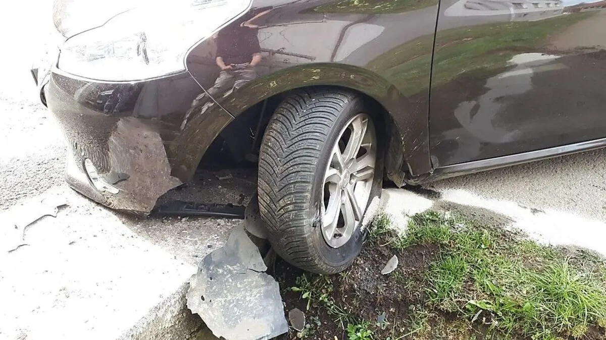 Der Lenker dürfte für einen kurzen Moment unachtsam gewesen sein