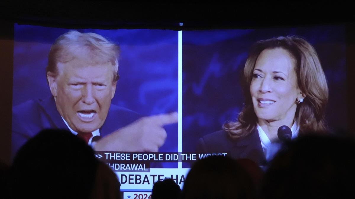 Gespannt verfolgte die US-amerikanische Bevölkerung die erste TV-Konfrontation zwischen Donald Trump und Kamala Harris