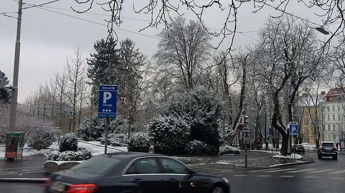 Auch in und rund um Graz fiel Schnee