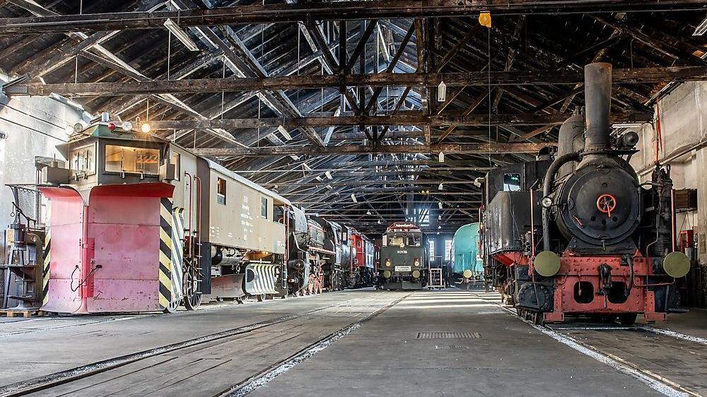 Der Verein der Eisenbahnfreunde Lienz sammelt Lokomotiven, Waggone und sonstige Gerätschaften