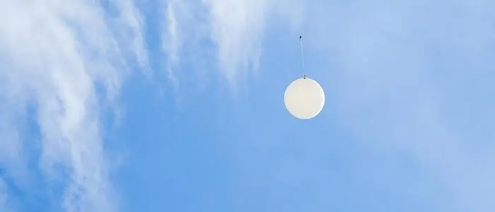 Mit Wetterballons werden grundsätzlich Daten gesammelt - und sie werden von Schmugglern verwendet