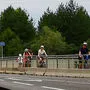Mehr als 100 Radfahrinnen und Radfahrer fahren an starken Tagen pro Stunde über die Gailbrücke in Müllnern. Das ist nicht nur verboten, sondern birgt auch immer wieder Gefahr