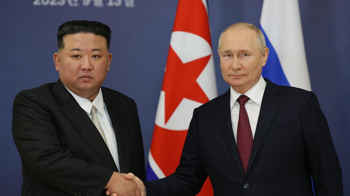 Ein Archivfoto des letzten Treffens zwischen dem nordkoreanischen Diktator Kim Jong-un und Kremlchef Wladimir Putin. 