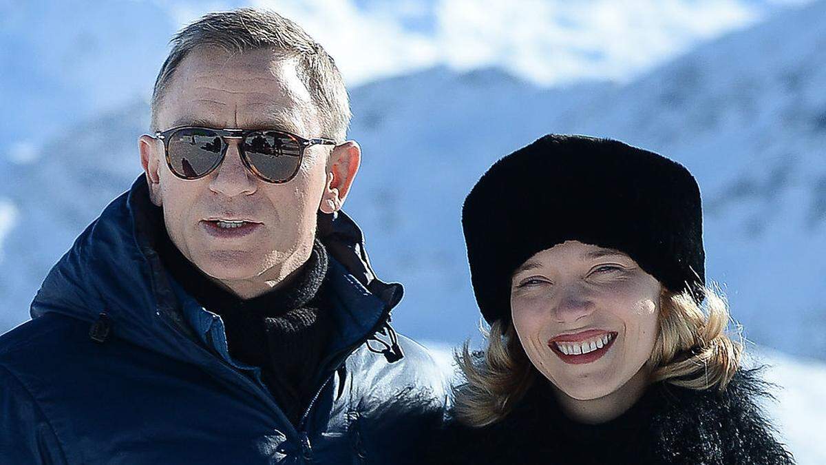 007 (Daniel Craig) und Madeleine Swann (Léa Seydoux) 