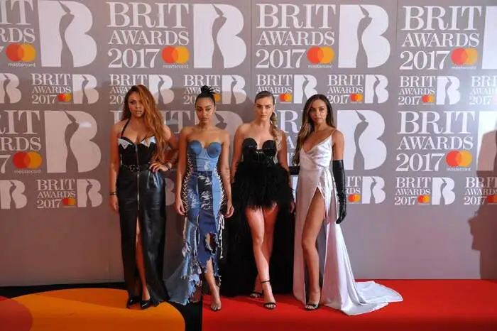 Perrie Edwards, Jesy Nelson, Jade Thirlwall und Leigh-Anne Pinnock von der Girl-Group 'Little Mix'