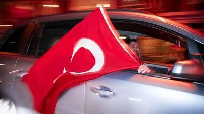 Auch in Rotterdam feierten Auslandstürken