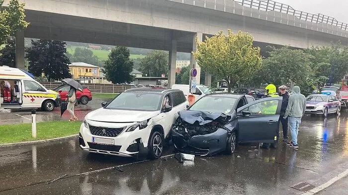 Bild von der Unfallstelle