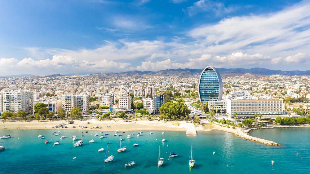 Blick auf Limassol auf der Insel Zypern