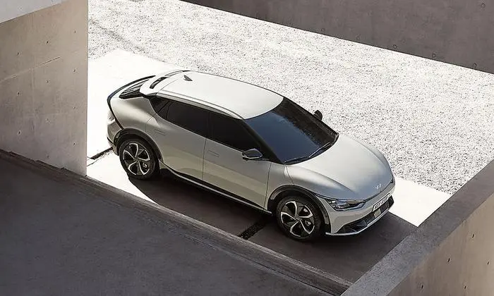 Der EV6 hat eine abfallende Heckpartie