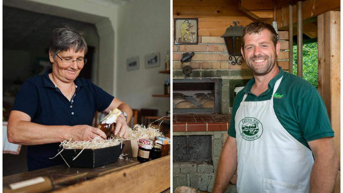 Die Marmeladen von Martina Pleschberger und das Brot von Mario Ebner siegten bei der Prämierung auf der &quot;Agrarmesse Alpen-Adria&quot;