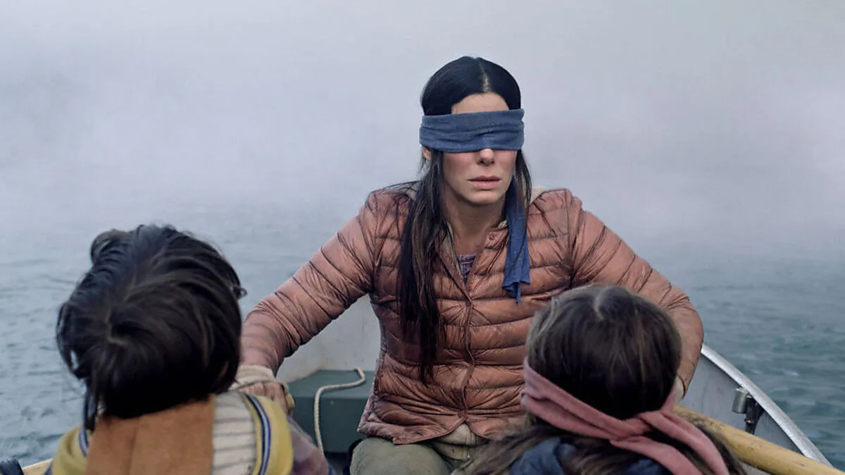Sandra Bullock als Malorie in "Bird Box"