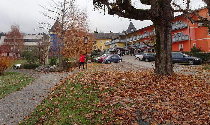 Dieser Parkplatz in der Seemühlgasse soll ab Mitte März gebührenpflichtig sein