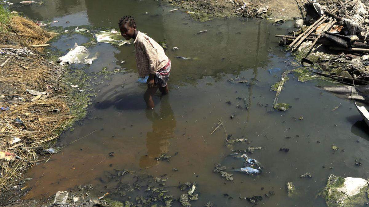 Nach wie vor stehen viele Teile unter Wasser