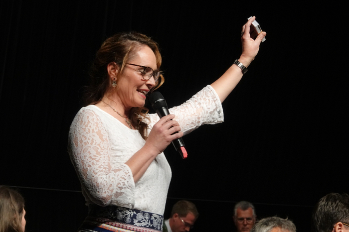Charmant und kompetent führte Marianne Weninger durch das Programm.
