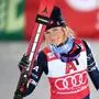 ABD0106_20251228 - SEMMERING - ÖSTERREICH: Mikaela Shiffrin (USA) nach dem 2. Durchgang im Slalom der Frauen am Sonntag, 28. Dezember 2025 am Semmering. - FOTO: APA/GEORG HOCHMUTH