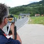 Geschwindigkeitsmessungen werden regelmäßig durchgeführt