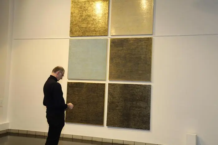 Unter den zahlreichen Gästen der Ausstellungseröffnung waren die Künstler Anneliese und Ali Rauscher, Roswitha Dautermann, Ludwig Haas, Herta Haas, Peter Ruhso, Gerti und Stefan Maitz, Robert Schaberl und Karl Karner (nicht im Bild)