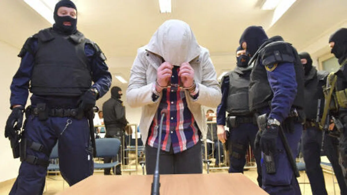 Der angeklagte Asylwerber